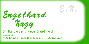 engelhard nagy business card
